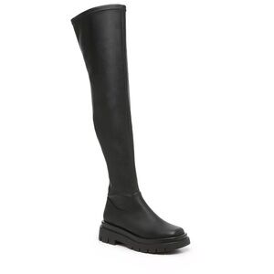 Black Over-the-Knee Women's Boots